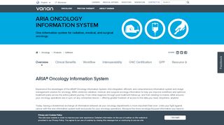 
                            9. ARIA® OIS for Radiation Oncology | Varian Medical Systems