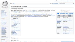 
                            3. Ariana Afghan Airlines - Wikipedia