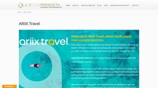 
                            9. ARIIX Travel—Get 1 Rewards Dollar for Every …