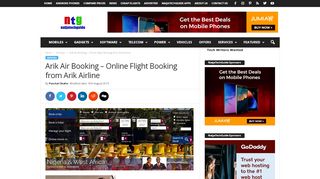 
                            9. Arik Air Booking - Online Flight Booking from Arik Airline ...