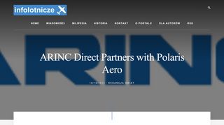 
                            7. ARINC Direct Partners with Polaris Aero - …