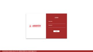 
                            1. Aristo - Login