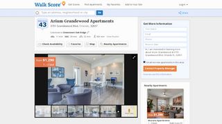 
                            8. Arium Grandewood Apartments, Orlando FL - Walk Score