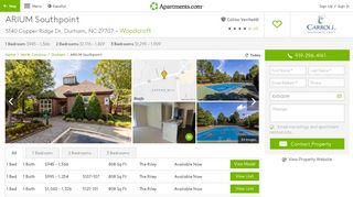 
                            4. ARIUM Southpoint Apartments - Durham, NC | Apartments.com