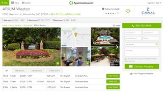 
                            4. ARIUM Weston Apartments - Morrisville, NC | Apartments.com