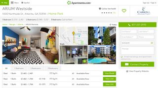 
                            4. ARIUM Westside Apartments - Atlanta, GA | Apartments.com