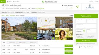 
                            6. ARIUM Wildwood Apartments - Richmond, TX | Apartments.com