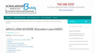 
                            4. ARIVU LOAN SCHEME (Education Loan) KMDC - …