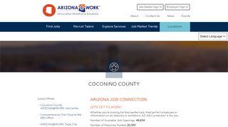 
                            2. Arizona Job Connection | ARIZONA@WORK