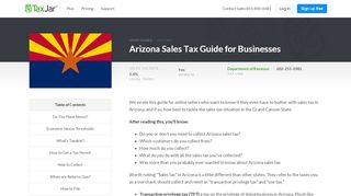 
                            5. Arizona Sales Tax Guide for Businesses - taxjar.com