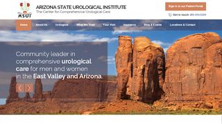 
                            2. Arizona State Urological Institute