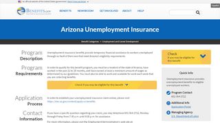 
                            6. Arizona Unemployment Insurance | Benefits.gov