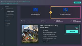 
                            8. ARK: Survival Evolved (PS4) server rental - gportal