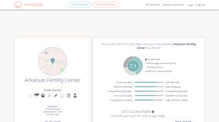 
                            1. Arkansas Fertility Center - FertilityIQ