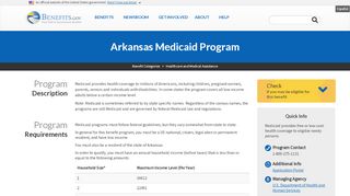 
                            3. Arkansas Medicaid Program | Benefits.gov