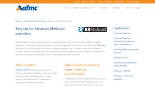 
                            1. Arkansas Medicaid providers - AFMC