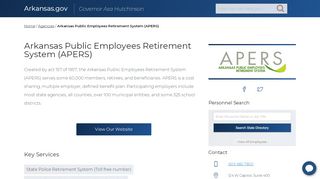 
                            9. Arkansas Public Employees Retirement System (APERS ...