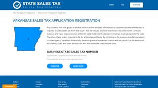 
                            7. Arkansas Sales Tax Application Registration – Sales Tax ...