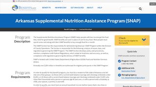 
                            4. Arkansas Supplemental Nutrition Assistance Program (SNAP ...