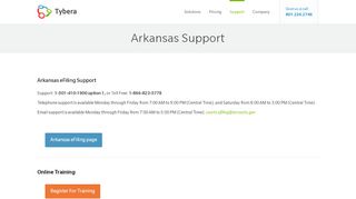 
                            2. Arkansas Support – Tybera