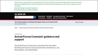 
                            8. Armed Forces Covenant: guidance and support - …