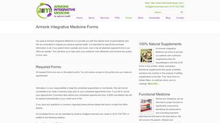 
                            2. Armonk Integrative Medicine Forms