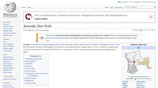 
                            7. Armonk, New York - Wikipedia