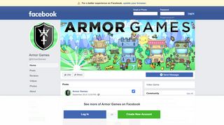 
                            10. Armor Games - Home | Facebook