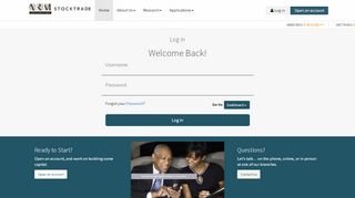 
                            8. ARMStocktrade - Logon to ARM Stocktrade