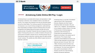 
                            8. Armstrong Cable Online Bill Pay / Login - CC Bank