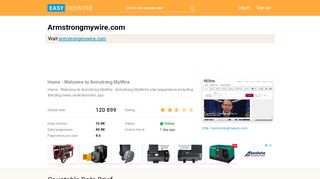 
                            7. Armstrongmywire.com: Home - Welcome to Armstrong MyWire