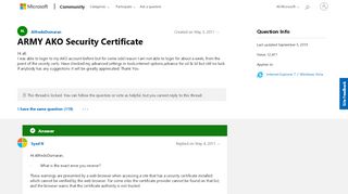 
                            9. ARMY AKO Security Certificate - Microsoft …