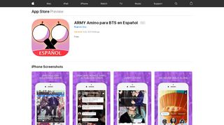 
                            8. ‎ARMY Amino para BTS en Español on the App Store