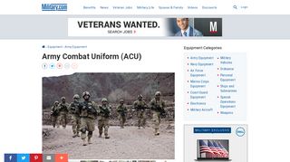 
                            9. Army Combat Uniform (ACU) | Military.com