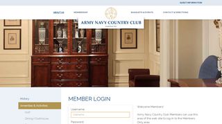 
                            4. Army Navy Country Club Member Login - ancc.org