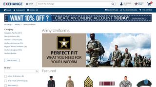 
                            5. Army Uniforms - Shop Army & Air Force Exchange Service