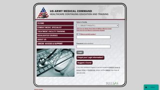 
                            1. army.reliashealth.com - Login