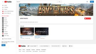 
                            2. ARMYWARS - YouTube