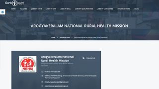 
                            6. Arogyakeralam National Rural Health Mission - …