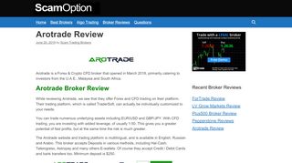 
                            8. Arotrade Review - Honest Forex Broker Reviews - …