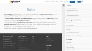 
                            1. ARRI Webgate Guide