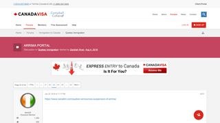 
                            1. ARRIMA PORTAL | Page 23 - Canadavisa.com