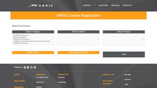 
                            7. ARRIS Consumer Care - arris.secure.force.com