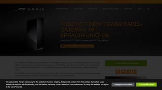 
                            5. ARRIS - Touchstone® TG2492 Kabel-Gateway mit …