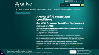 
                            5. Arriva wifi terms and conditions - arrivabus.co.uk