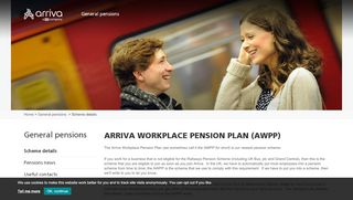 
                            2. Arriva Workplace Pension Plan (AWPP) – Arriva Pensions