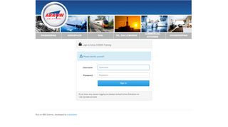 
                            5. Arrow Solutions COSHH Training: Login