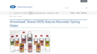 
                            5. Arrowhead | Spring Water | Nestlé Waters North America