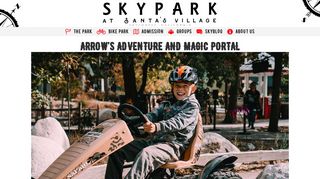 
                            8. Arrow's Adventure and Magic Portal - SkyPark at Santa's Village