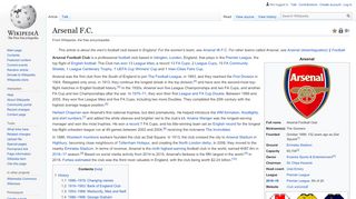 
                            7. Arsenal F.C. - Wikipedia